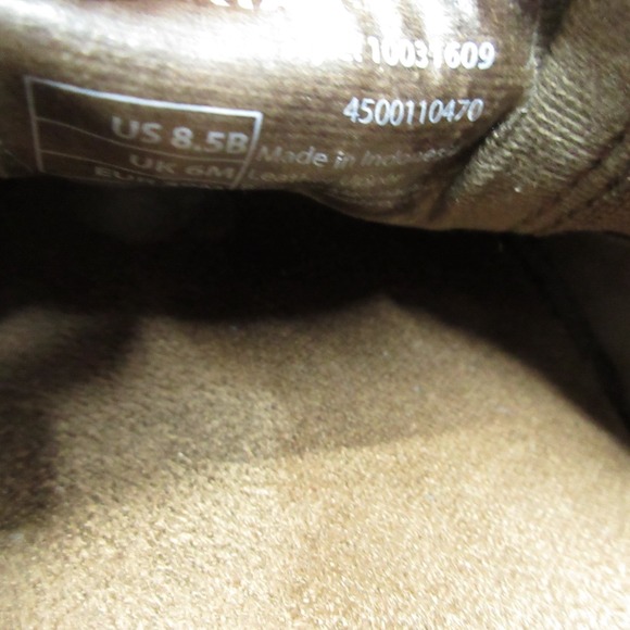 Ariat Cruiser Floral Embossed Slip On Loafer Shoes Womens 8.5 Brown Leather Boho - Picture 2 of 10